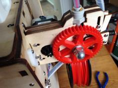 Ultimaker Original Feeder Gear Upgrade 3D Printer Model