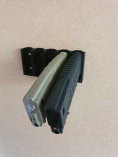 M4 Pmag Wall Holder 3D Printer Model