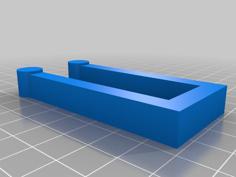 Rectangle Fort Clip 3D Printer Model