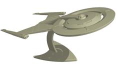 U.S.S. Discovery 3D Printer Model