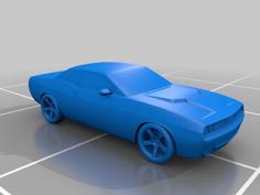 Dodge Challenger 3D Printer Model