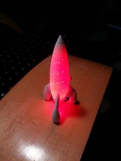 Rocket Ornament 3D Printer Model