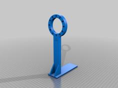 Steering Wheel Stand Decor 3D Printer Model