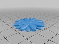 Daisy Keychain 3D Printer Model