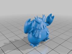 Pokemon Abomasnow #460 – Optimized For 3D Printing 3D Printer Model