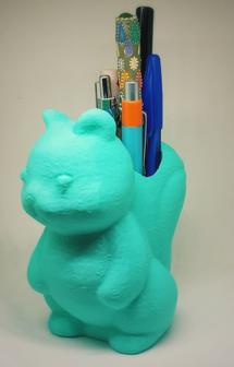 Squirrel Pen Holder 3D Printer Model