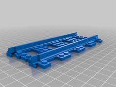 Lego Train Track, Straight 3D Printer Model