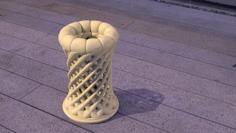 Twisted Weave Container 3D Printer Model