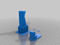 Avengers Tower For Monsterpocalypse 3D Printer Model