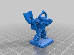 HeroQuest Chaos Warrior 3D Printer Model