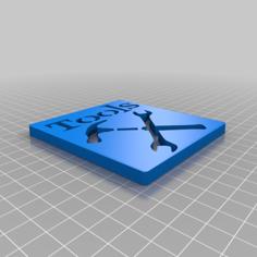 Tool Stencil 3D Printer Model