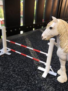 Toy Horse Jumping Obstacle 3D Printer Model