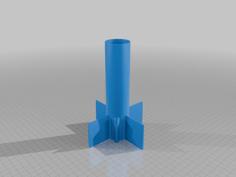 D12 Eater Rocket 3D Printer Model