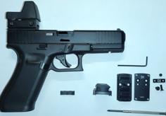 Paintball Glock 17 Picatinny And Red Dot Adapter 3D Printer Model