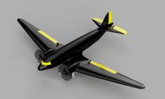 C-47 Dakota, RC Plane 3D Printer Model