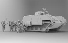 Kimera Armoured Transport – Spearhead The Assault 3D Printer Model