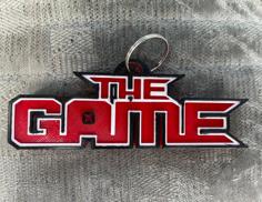 The Game Keychain 3D Printer Model