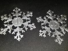 Deadpool Snowflake 3D Printer Model