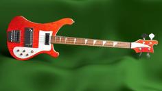 Rickenbacker Bass Guitar 3D Printer Model