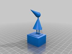 The Silent Princess From Game Monument Valley Ipad App 3D Printer Model