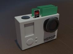 GOPRO SD CARD HOLDER 3D Printer Model