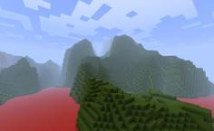 Minecraft Landscape From Mineways 3D Printer Model