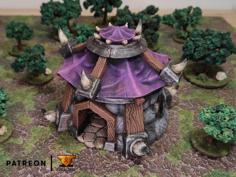 Orc Cottage 3D Printer Model