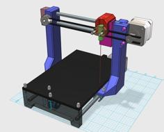 LaCu – The Fully Printable CNC 3D Printer Model