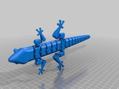 Flexi Gecko XL 3D Printer Model