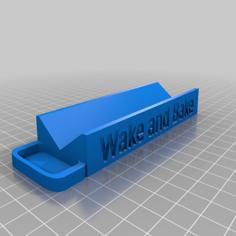 Wake And Bake Roller + Dust Tray 3D Printer Model