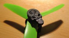 8mm Nut Mini Skull Wrench 3D Printer Model