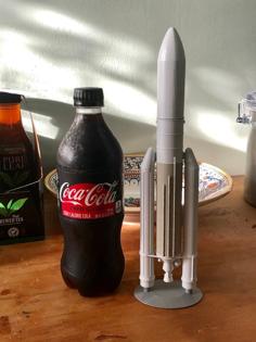 Ariane V Rocket, 1/200 Scale 3D Printer Model