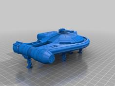 YT-2400 Model 3D Printer Model