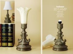 Classical Table Lamp 3D Printer Model