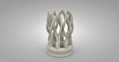 Curlicue Design 3D Printer Model