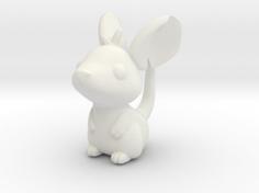 Cute Mouse 3D Printer Model