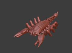 Articulated Scorpion! 3D Printer Model