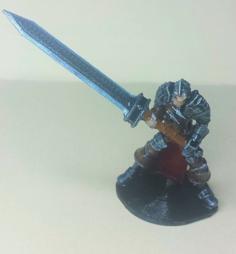 Berserk Guts 3D Printer Model