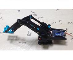 Open Source Robotic Arm (Lite Arm I2) 3D Printer Model