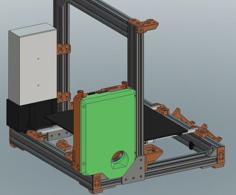 Ocie’s Duet Wifi Enclosure Box Remix For The Full Bear MK2/2.5 3D Printer Model