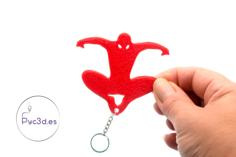 SPIDERMAN KEYRING 3D Printer Model