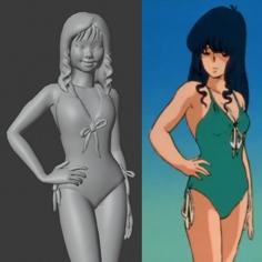 MINMAY SWIM SUIT ROBOTECH MACROSS 3D Printer Model