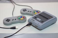 Snes Mini Raspberry Pi 3D Printer Model