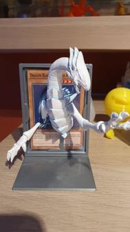 Blue-Eyes White Dragon With Stand 3D Printer Model