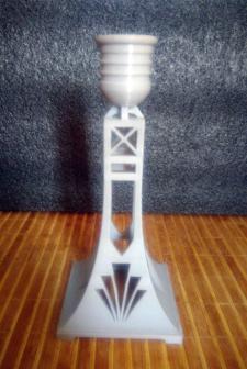 Art-Deco Candlestick 3D Printer Model