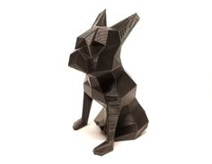 Low Poly Boston Terrier 3D Printer Model