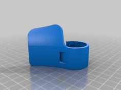 Motorcycle Throttle Wrist Lever With Teeth 3D Printer Model