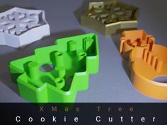 XMas Tree Cookie Cutter 3D Printer Model