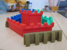 Castle Game Pieces 3D Printer Model