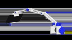 100% Printable Phone Arm 3D Printer Model